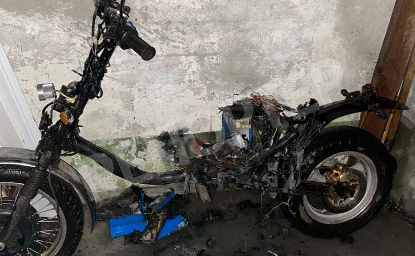 Самовоспламеняющийся велосипед в Кривом Роге наделал шуму