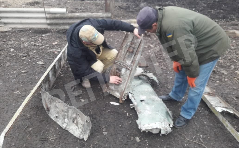 Под Кривым Рогом волонтеры «Пам'ять нащадків» нашли фрагмент самолета ИЛ-2