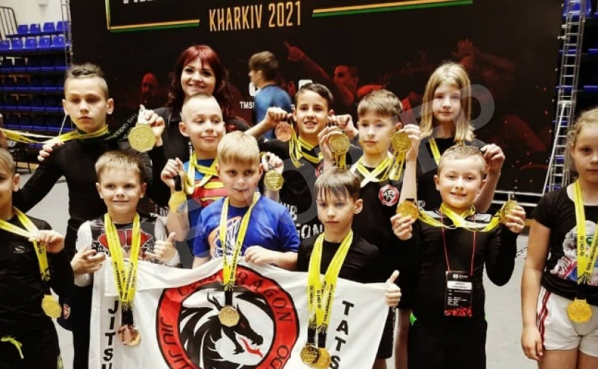 Юные криворожане стали призерами TMS Ukrainian Cup по бразильскому джиу-джитсу