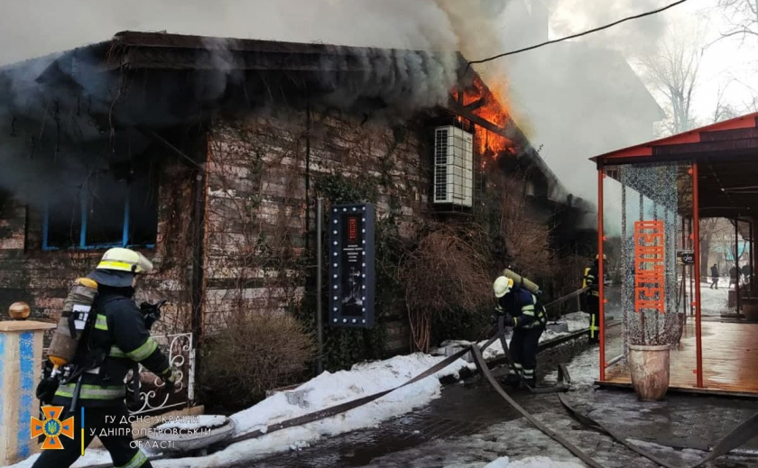 Стали известны подробности пожара в криворожском ресторане «Campania»