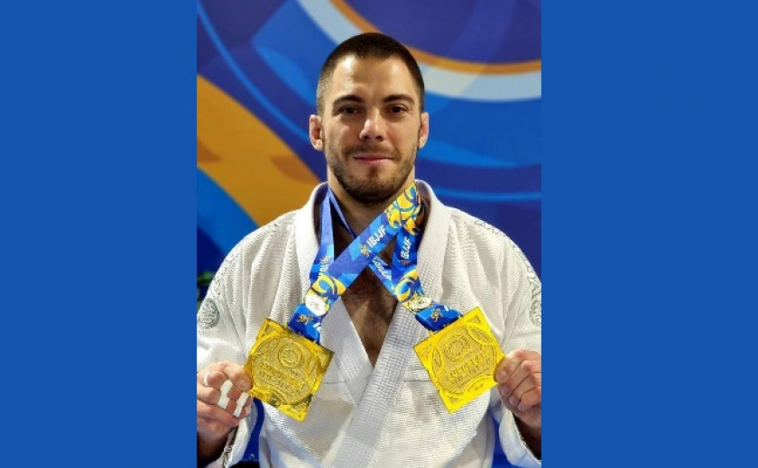Максим Задорожный из Кривого Рога стал чемпионом Европы по бразильскому джиу-джитсу