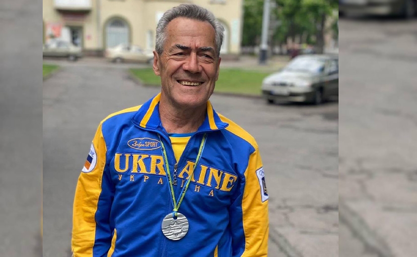 70-летний врач-травматолог из Кривого Рога взял «серебро» на Чемпионате Европы по легкой атлетике среди ветеранов