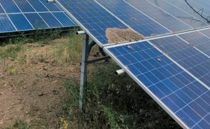 «Прилет» в Криворожском районе: разрушена солнечная электростанция