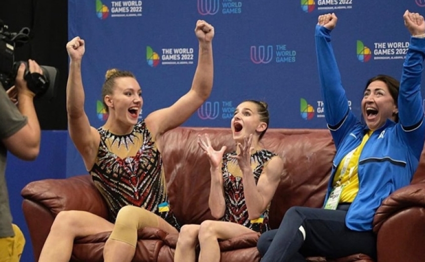 Виктория Козловская из Кривого Рога в паре стала чемпионкой Всемирных игр-2022 по спортивной акробатике