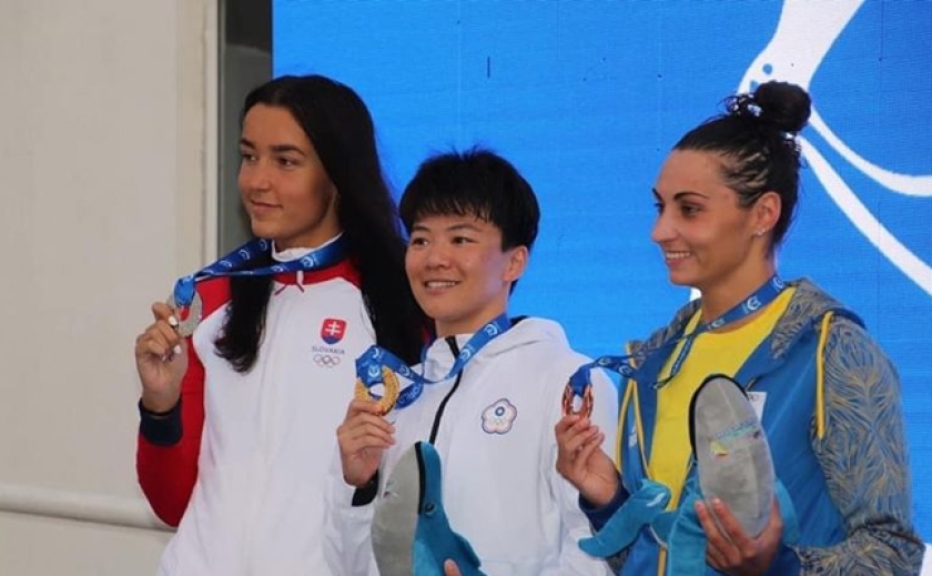 Ирина Пикинер из Кривого Рога завоевала «бронзу» на чемпионате мира по плаванию в ластах в Колумбии