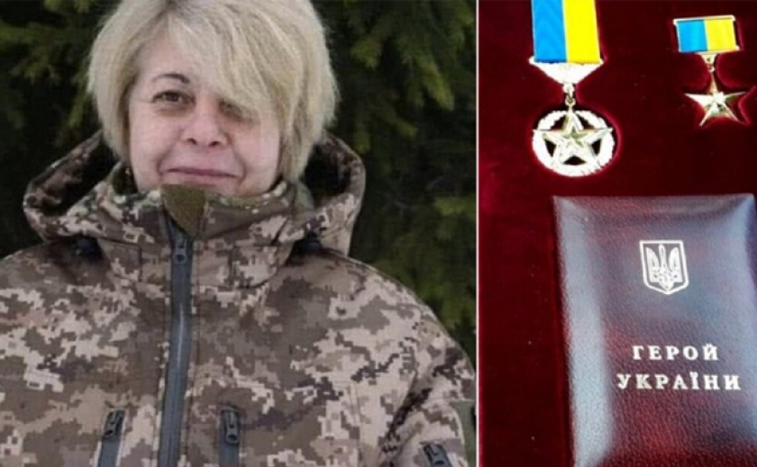 Президент України вручив орден матері бойового медика Інни Дерусової з Кривого Рога