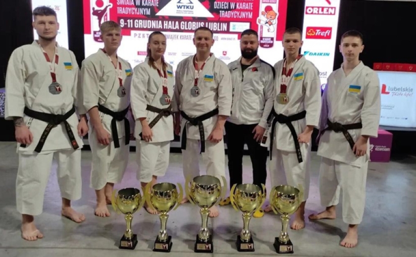 Криворізькі каратисти стали призерами чемпіонату світу в Польщі