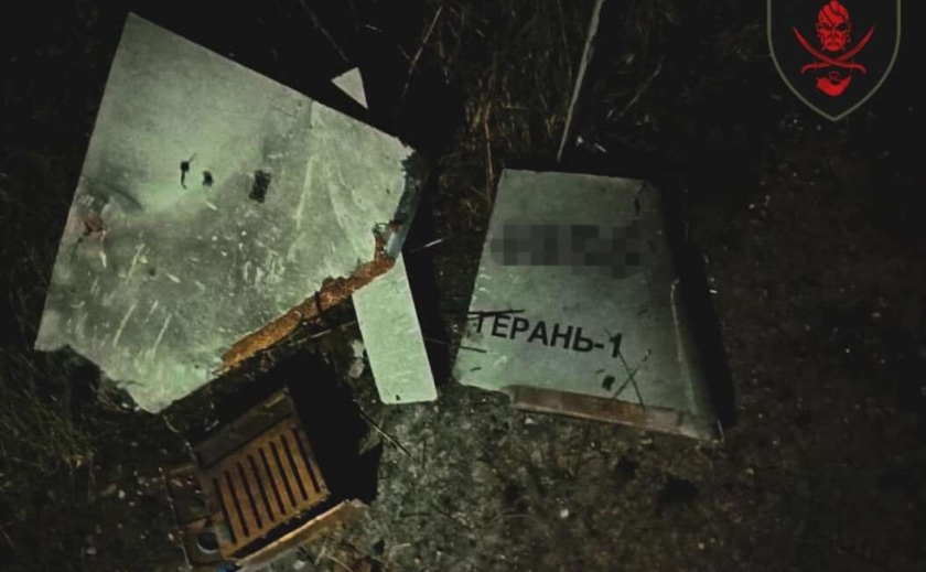 Бійці криворізької ТРО кулеметами збили два ворожих дрони-камікадзе