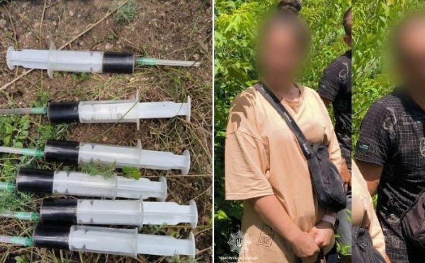 Шість шприців на двох: криворізькі патрульні виявили наркотичні речовини
