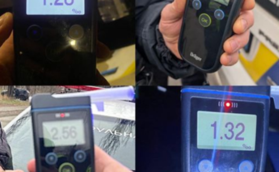 290 протоколів на нетверезих водіїв із початку листопада: патрульні Кривого Рогу виявляють правопорушників