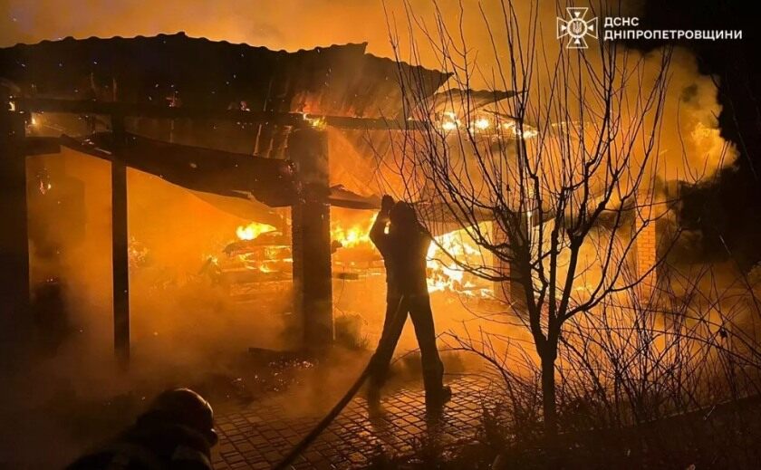 У Криворізькому районі чоловік отримав опік стопи на пожежі