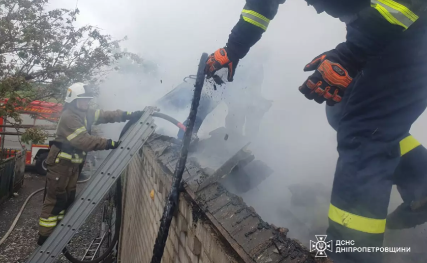 Вогнеборці Криворіжжя ліквідували займання житлового будинку