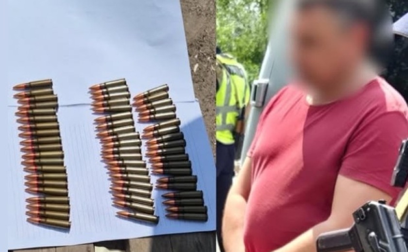 Майже сотню предметів, схожих на набої патрульні виявили у криворіжця
