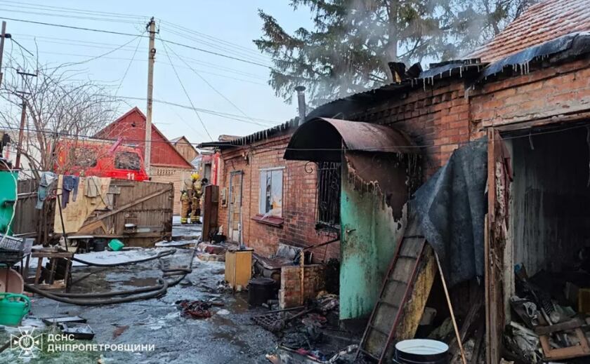 У Кривий Ріг на пожежі загинула жінка та отримав травми чоловік