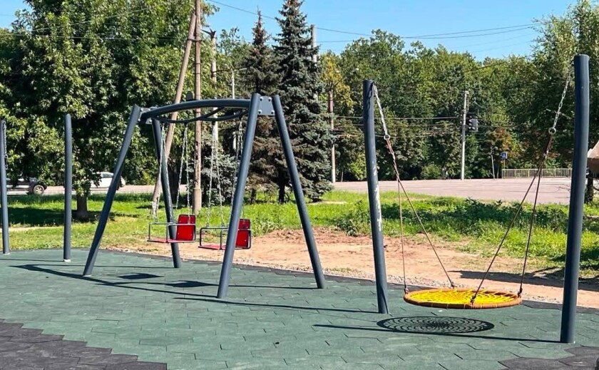 У Кривому Розі з дитячого майданчика викрали інклюзивну гойдалку